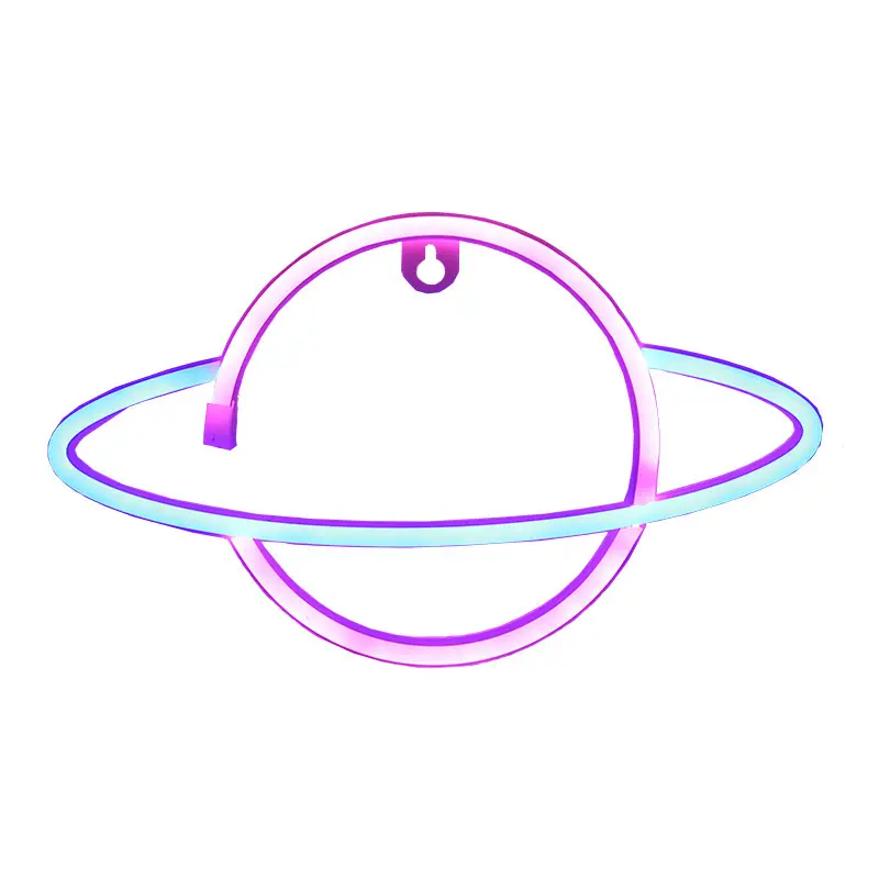 Led Planet Rocket Neon Light Wall Lantern - Image 21