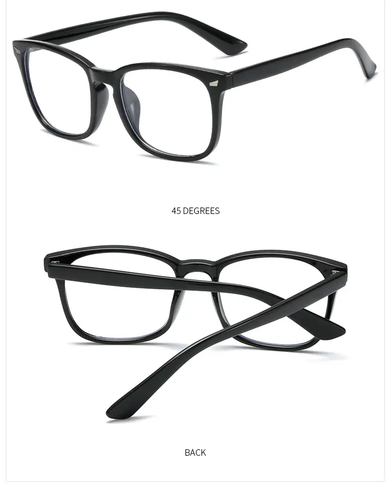 Transparent Frame Men's Glasses with Anti-Blue Light — feature 11