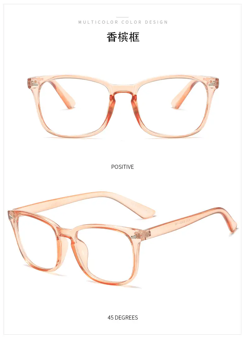 Transparent Frame Men's Glasses with Anti-Blue Light — feature 13