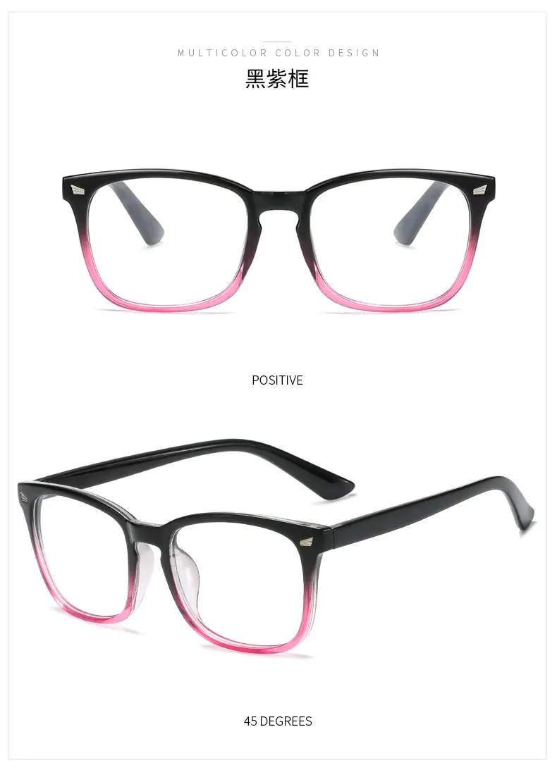 Transparent Frame Men's Glasses with Anti-Blue Light — feature 17