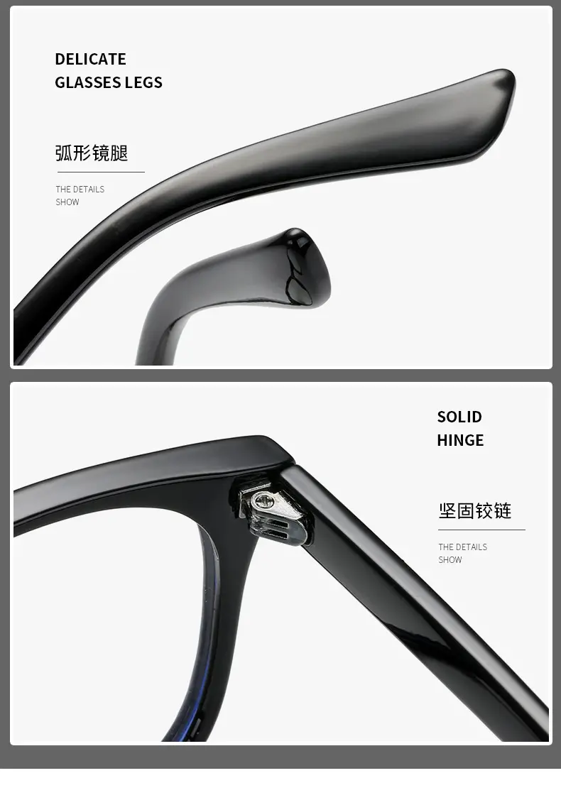 Transparent Frame Men's Glasses with Anti-Blue Light — feature 32