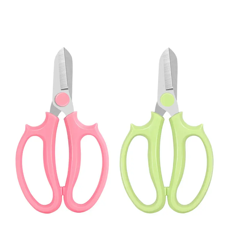Floriculture Pruning Shears Wide-head Horticultural Shears Household Flower Shears Flower Branch Pruning Plate Planting Tools Flower Flower Arrange Scissors