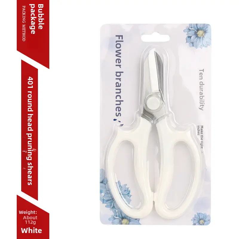 Floriculture Pruning Shears Wide-head Horticultural Shears Household Flower Shears Flower Branch Pruning Plate Planting Tools Flower Flower Arrange Scissors