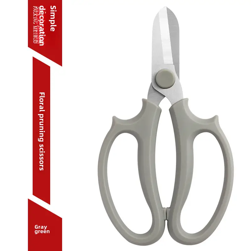 Floriculture Pruning Shears Wide-head Horticultural Shears Household Flower Shears Flower Branch Pruning Plate Planting Tools Flower Flower Arrange Scissors