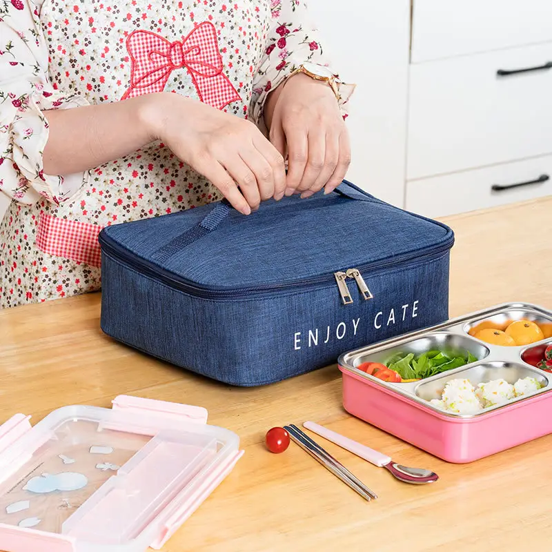 Rectangular Lunch Box with Aluminum Foil Cover - Image 16