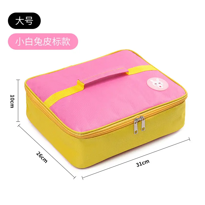 Rectangular Lunch Box with Aluminum Foil Cover - Image 11