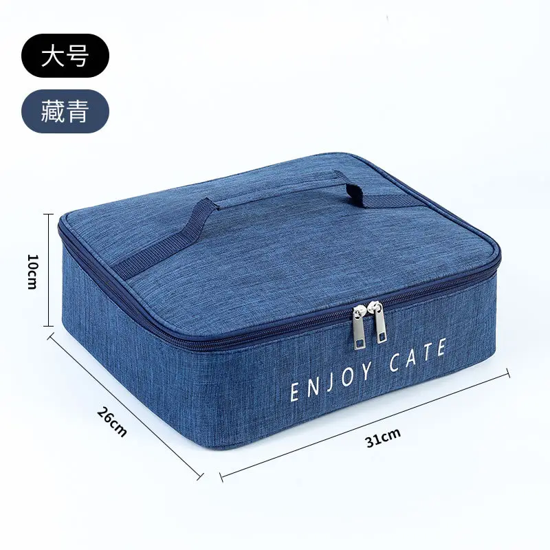 Rectangular Lunch Box with Aluminum Foil Cover - Image 7