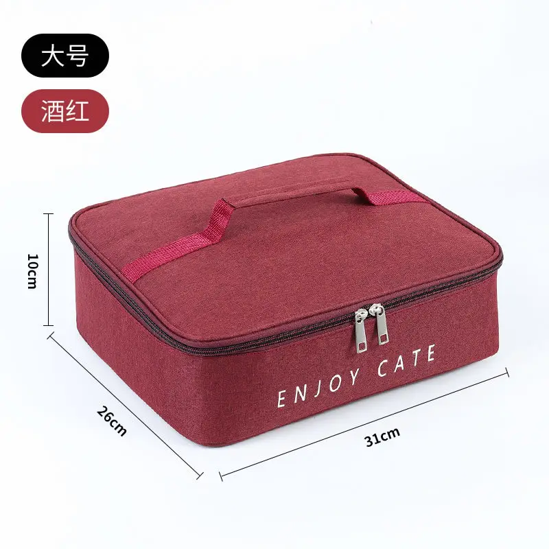 Rectangular Lunch Box with Aluminum Foil Cover - Image 8