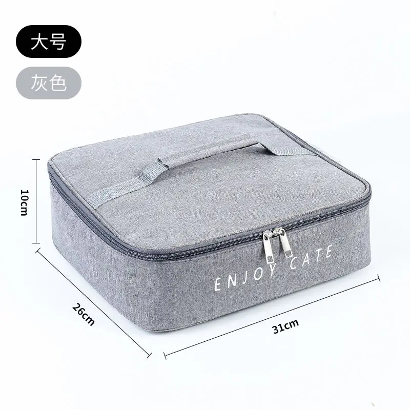Rectangular Lunch Box with Aluminum Foil Cover - Image 9