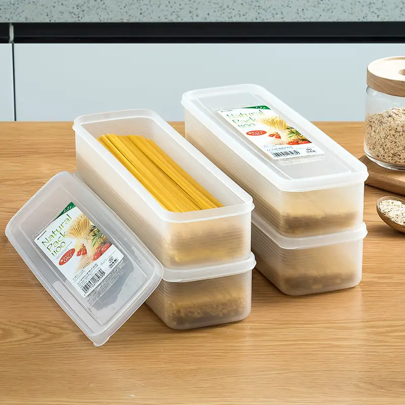 Japan Imported Rectangular Sealed Noodle Storage Box - Image 4