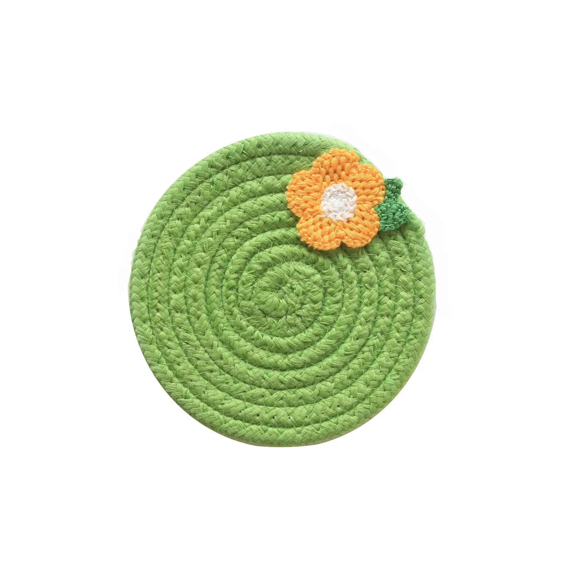 Pink Heat Insulated Small Flower Coaster Mat - Image 4