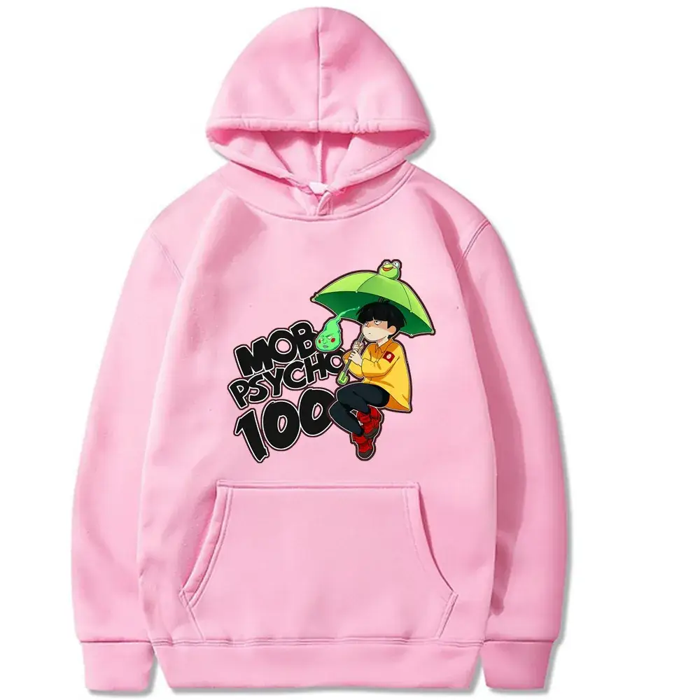 Cross Border Mob Psycho 100 Hoodie Yellow Long Sleeve - Image 12