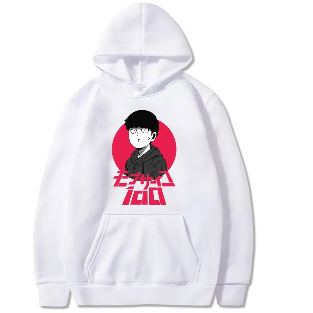 Cross Border Mob Psycho 100 Hoodie Yellow Long Sleeve - Image 13