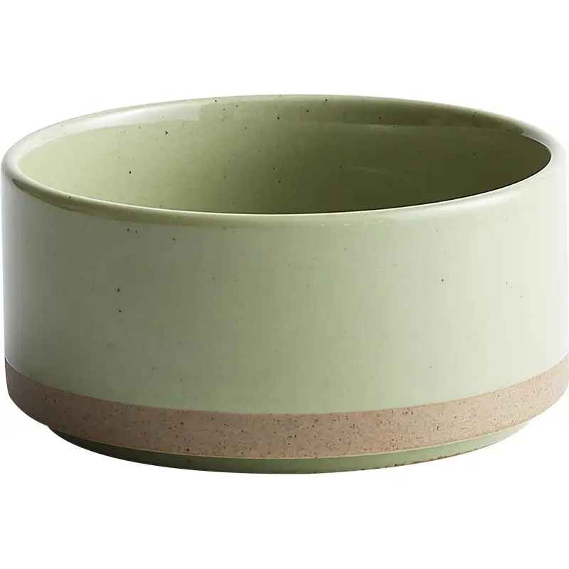 Japanese-style Stoneware Deep Dish Bowl Green 624g - Image 15