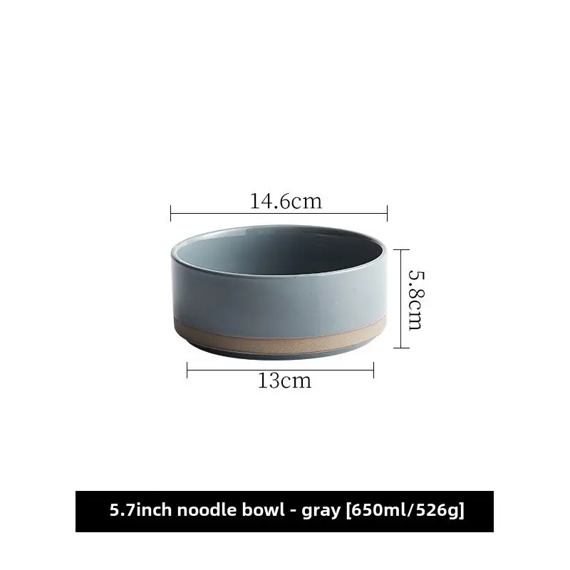 Japanese-style Stoneware Deep Dish Bowl Green 624g - Image 7