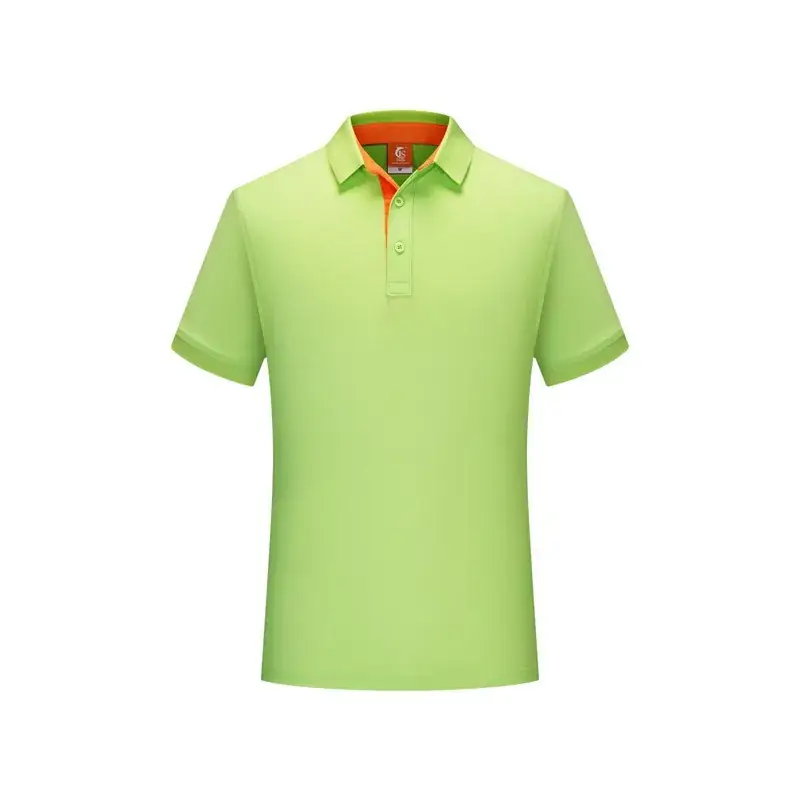 Men Women Business Lapel ShirT Polo Shirt with Logo - Image 7