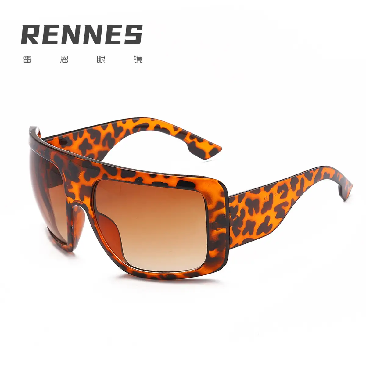 Black Frame Retro Sunglasses for Women - Image 10