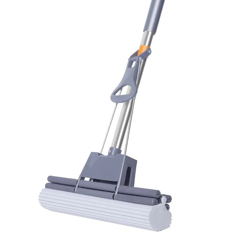 38cm Lazy Hand-Free Rubber Cotton Floor Mop - Image 6