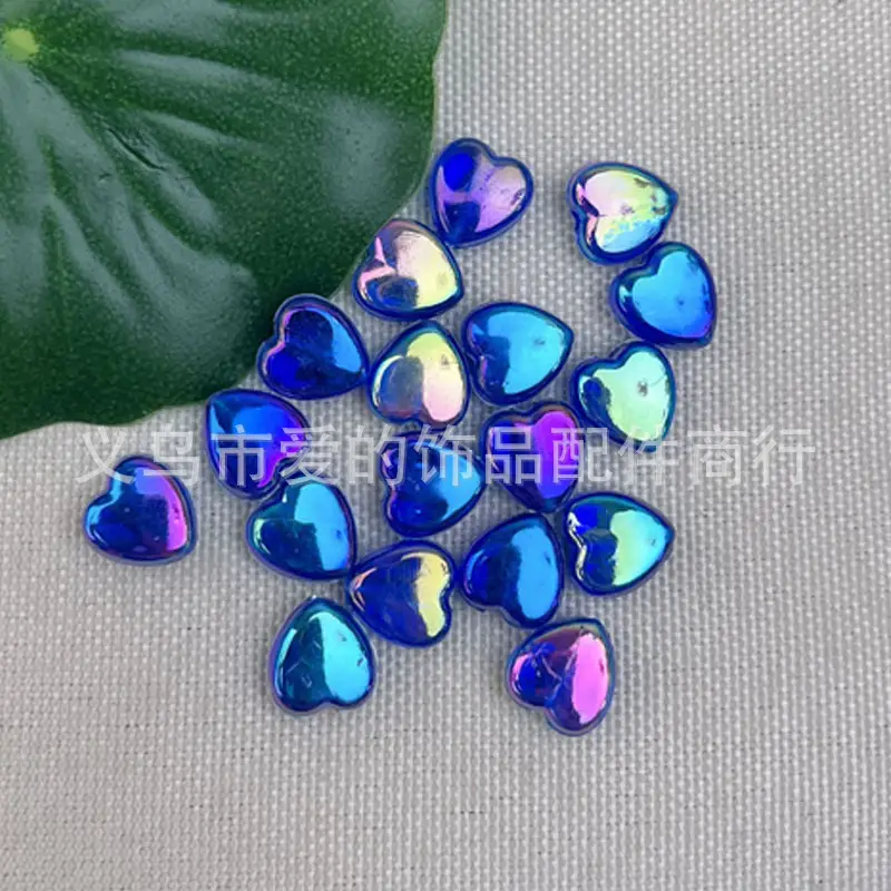 9x9mm Transparent Peach Love Beads for DIY Bracelet - Image 10