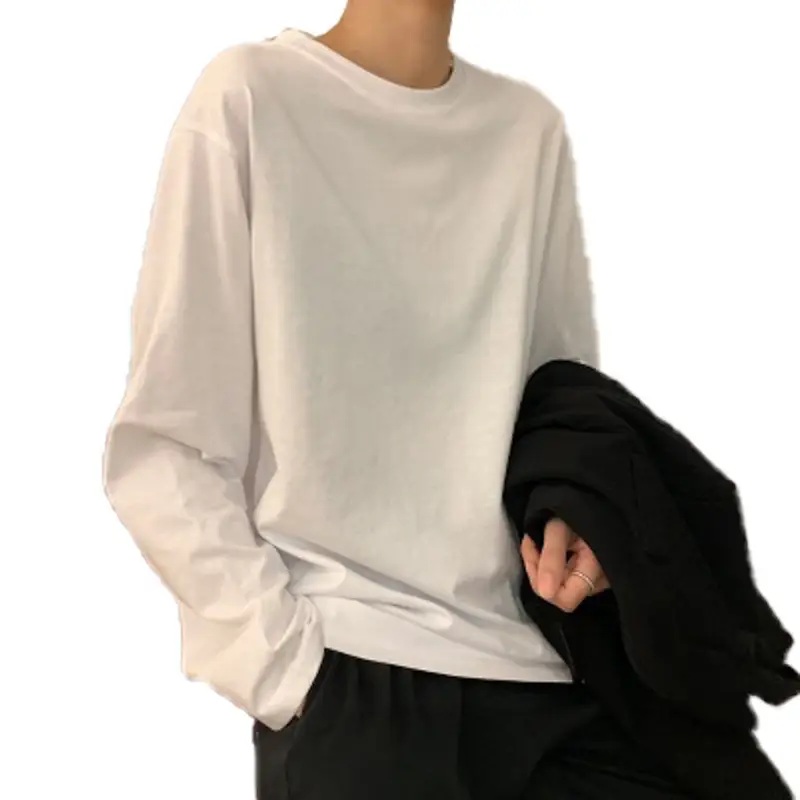 White Long Sleeve T-Shirt for Women Autumn 2025 - Image 7