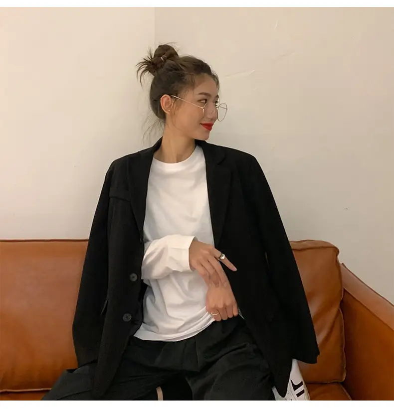 White Long Sleeve T-Shirt for Women Autumn 2025 — feature 13