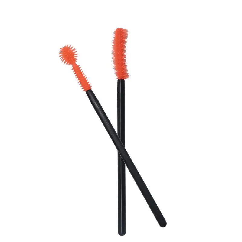 Silicone Mascara Brush 50 Pack Multicolor Small Comb