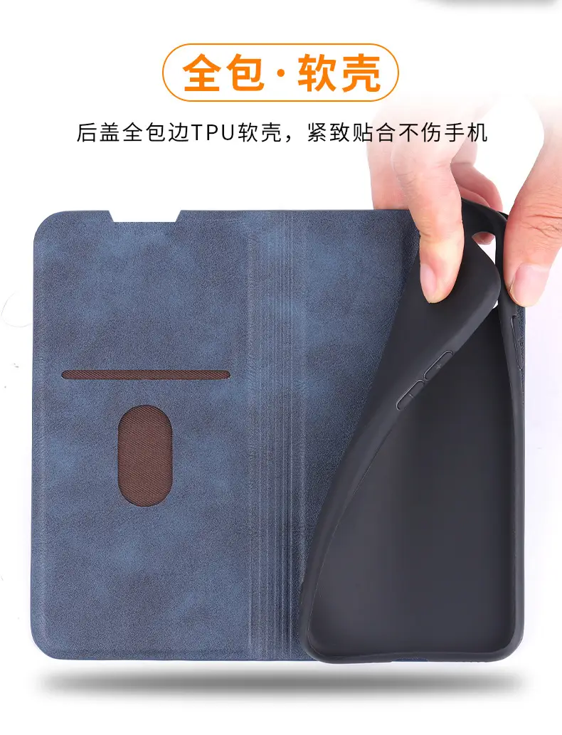 Huawei Nova 5i Full Leather Flip Case Protective Cover - Image 27