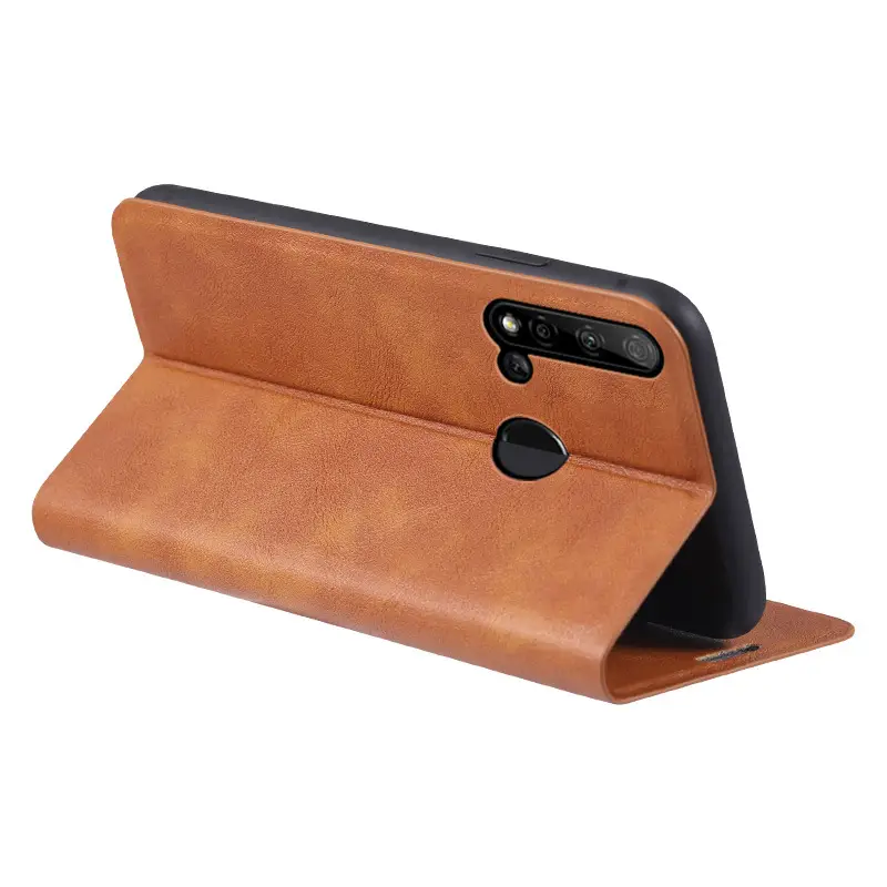Huawei Nova 5i Full Leather Flip Case Protective Cover - Image 29