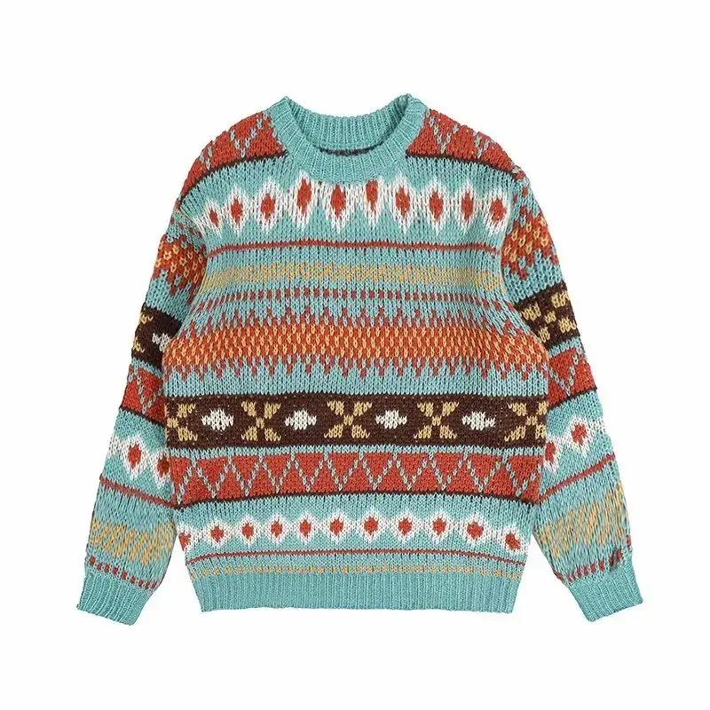 Men's Thickened Korean Style Sweater Winter Warm Loose Knit - Image 7