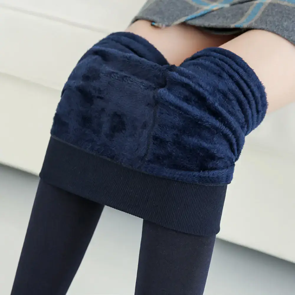 European American Plus Velvet Leggings Anti-Fouling Extra Large - Image 5
