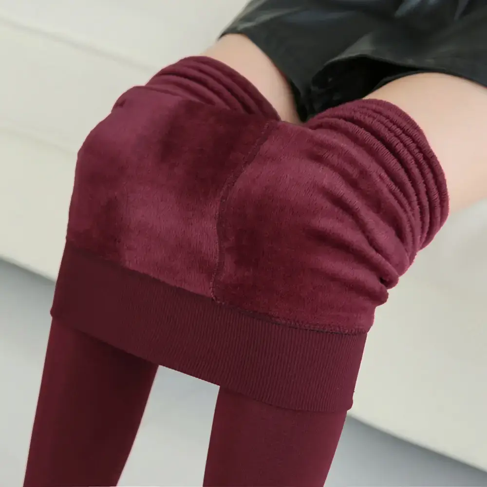 European American Plus Velvet Leggings Anti-Fouling Extra Large - Image 7