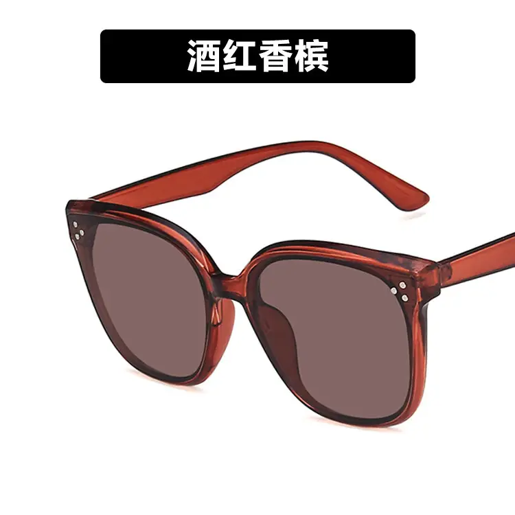 Women Sunglasses with Metal Studs 2021 Trendy - Image 5