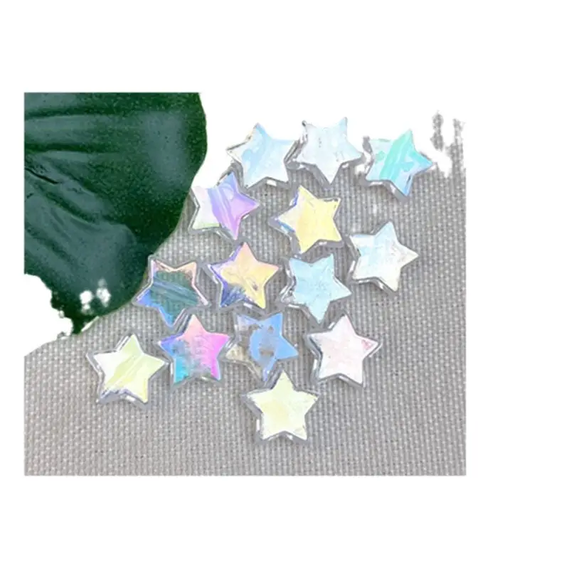 11x11mm Transparent Star DIY Beads Bracelet Accessories - Image 18