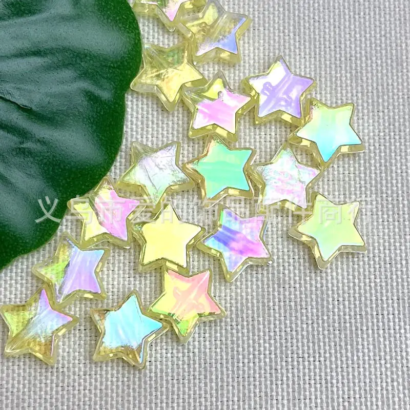 11x11mm Transparent Star DIY Beads Bracelet Accessories - Image 12