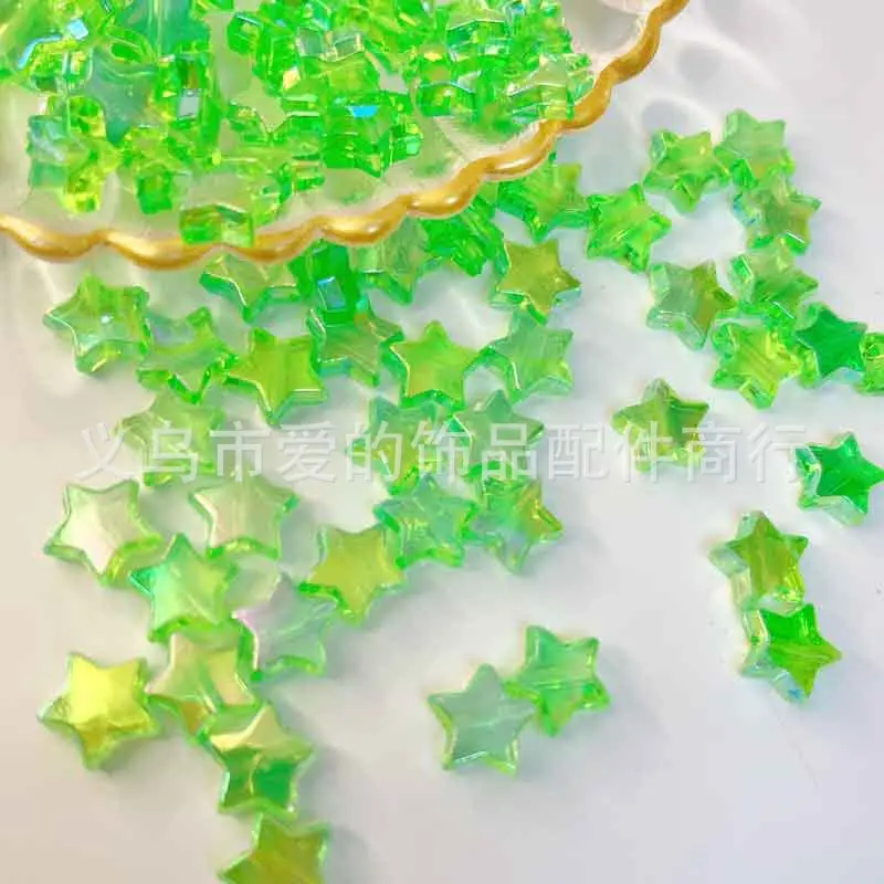 11x11mm Transparent Star DIY Beads Bracelet Accessories - Image 15