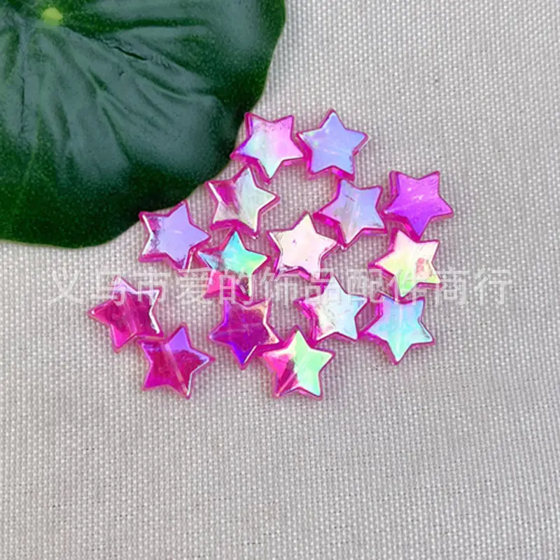 11x11mm Transparent Star DIY Beads Bracelet Accessories - Image 3