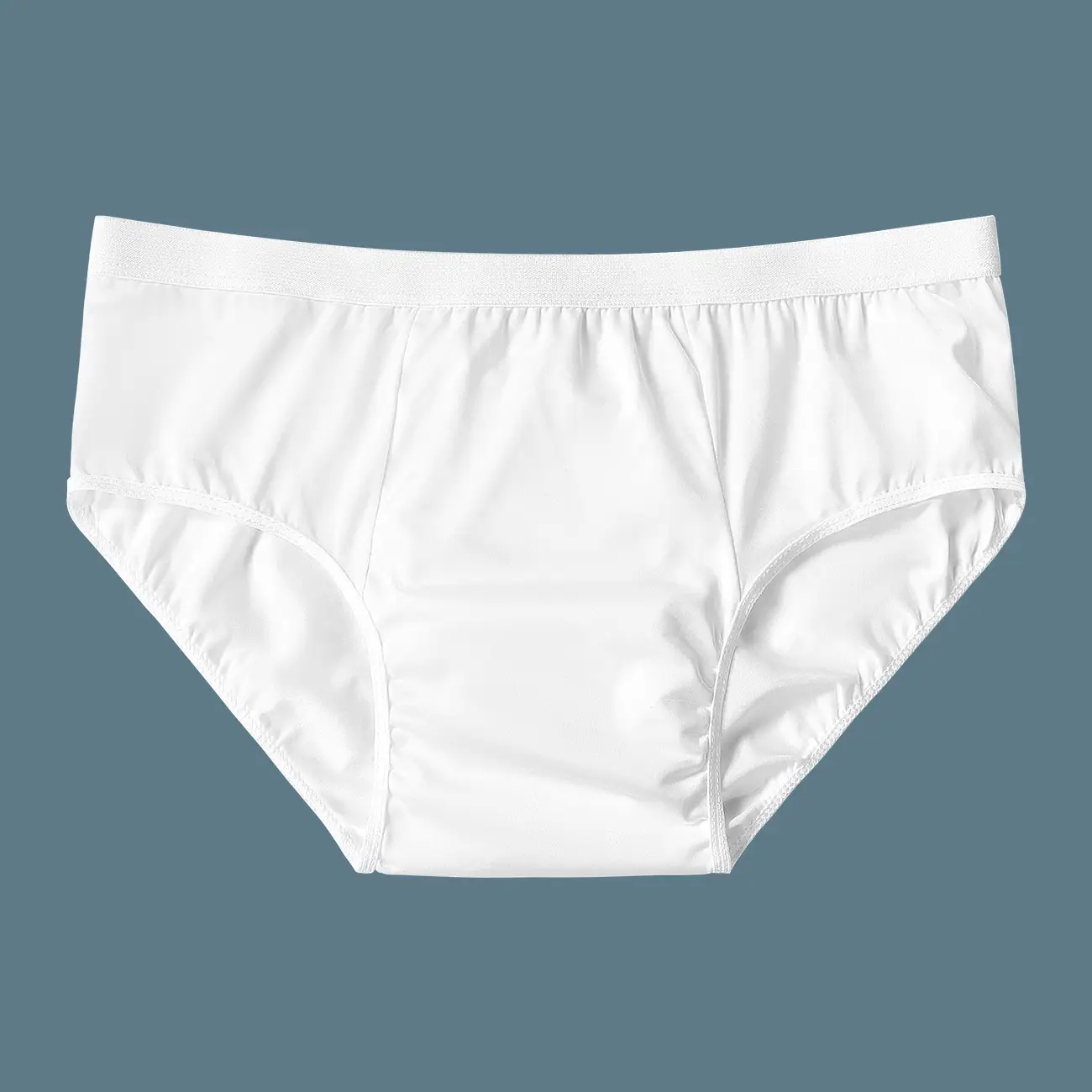 Men's Disposable Pure Cotton Boxer Briefs One-Piece