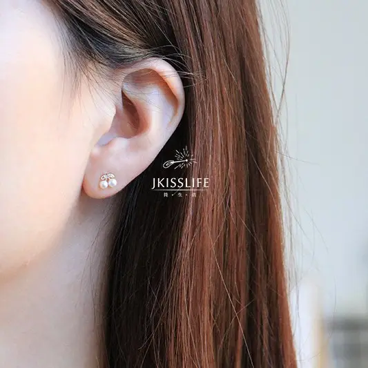 S925 Sterling Silver Pearl Earrings for Women - Image 2