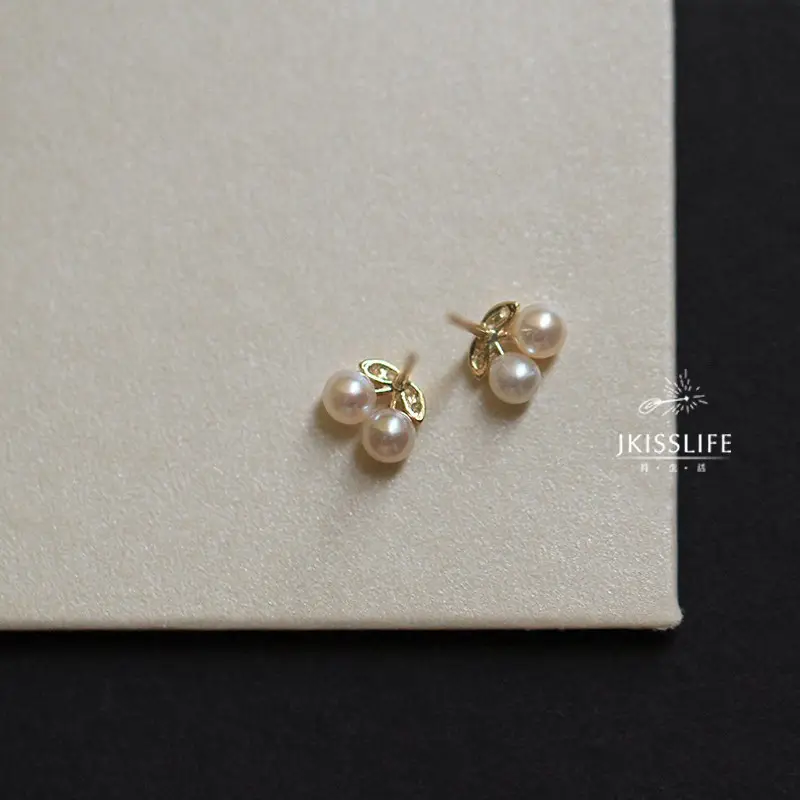 S925 Sterling Silver Pearl Earrings for Women - Image 5