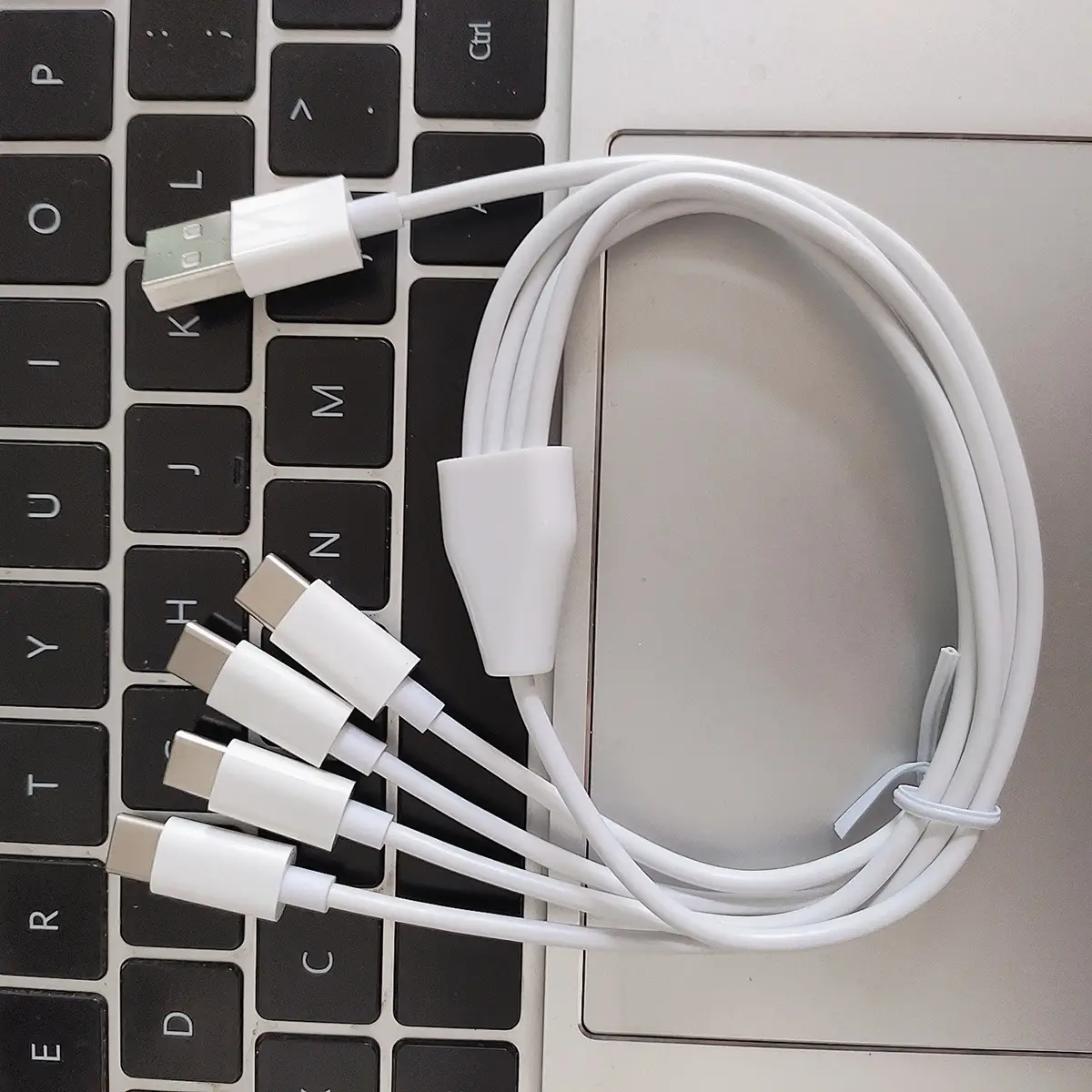 Factory 50cm USB 4x Type C Charging Cable - Image 5