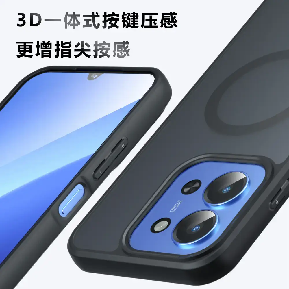 Magnetic Phone Case for Redmi 15 with Anti-Drop Protection - Image 3