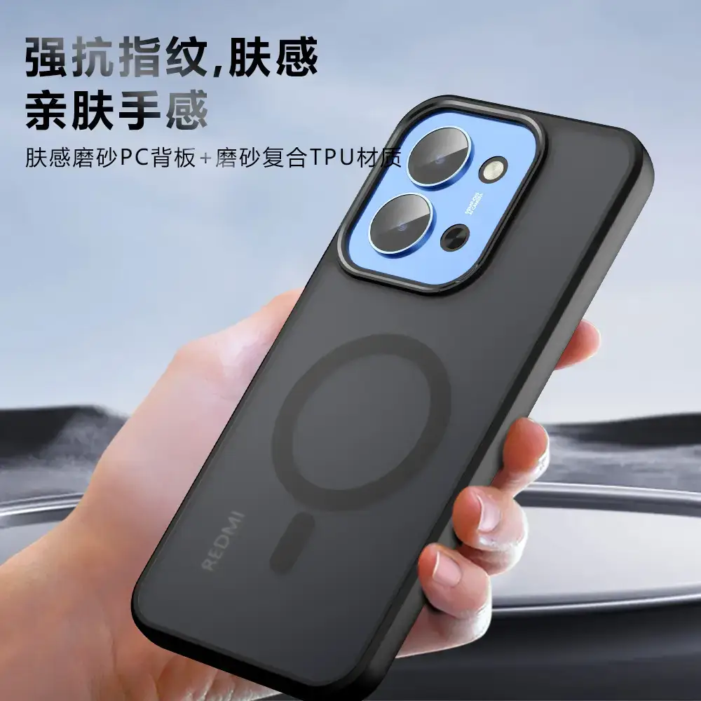 Magnetic Phone Case for Redmi 15 with Anti-Drop Protection - Image 4