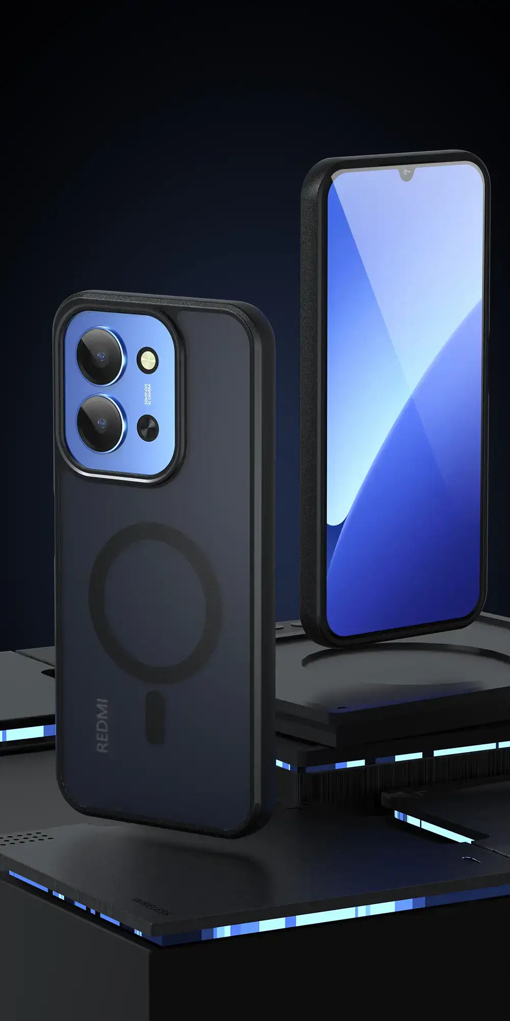 Magnetic Phone Case for Redmi 15 with Anti-Drop Protection — feature 10