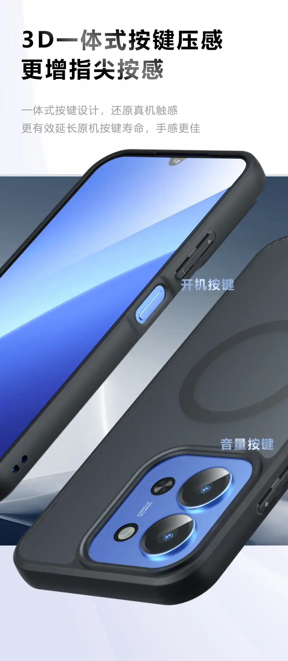 Magnetic Phone Case for Redmi 15 with Anti-Drop Protection — feature 11