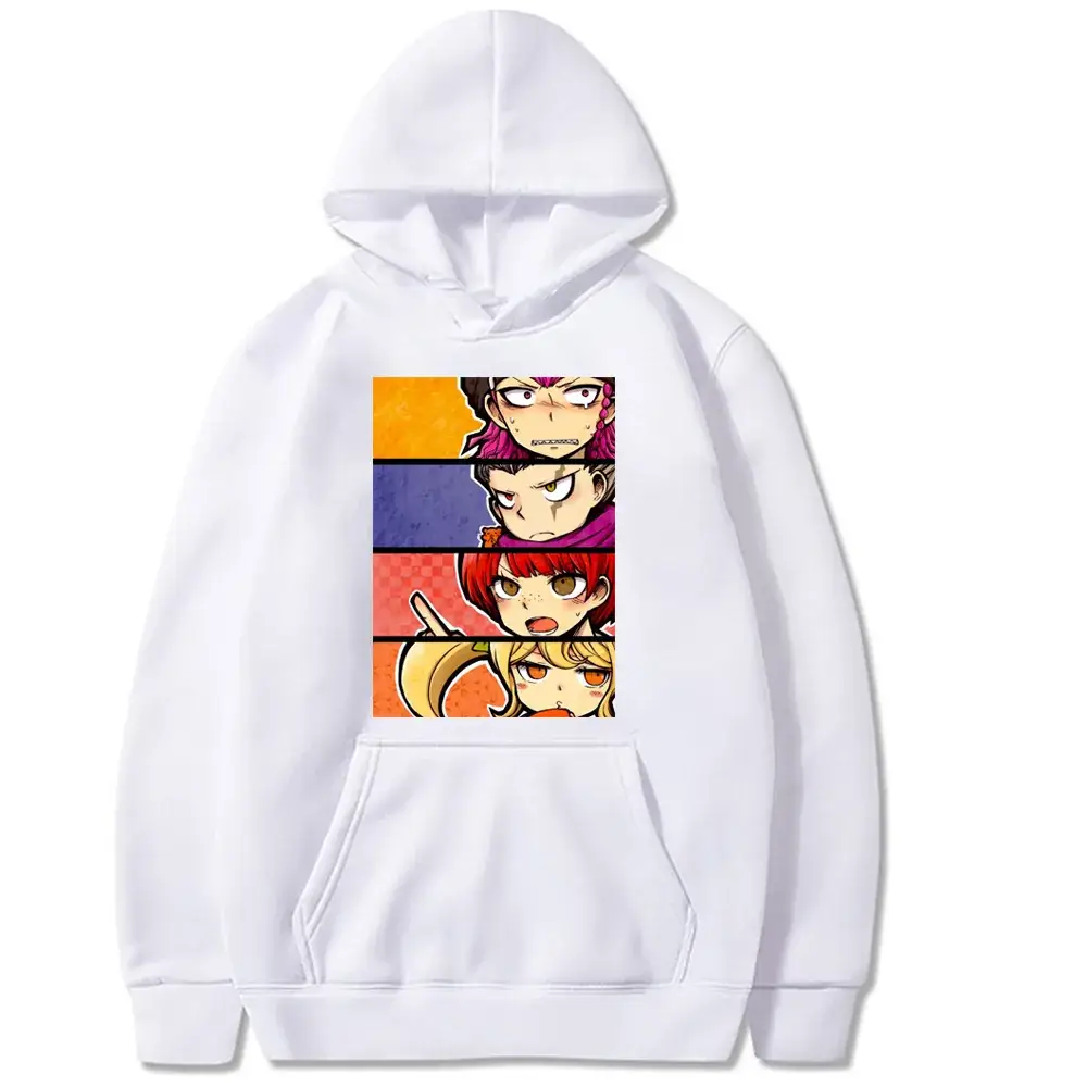 Danganronpa Hoodie Black Monokuma Komaeda Print - Image 6