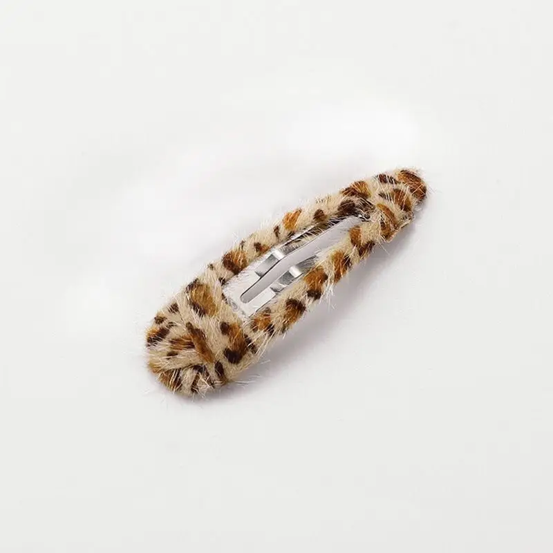 Leopard Print Heart Hairpin Clip for Girls & Adults - Image 8