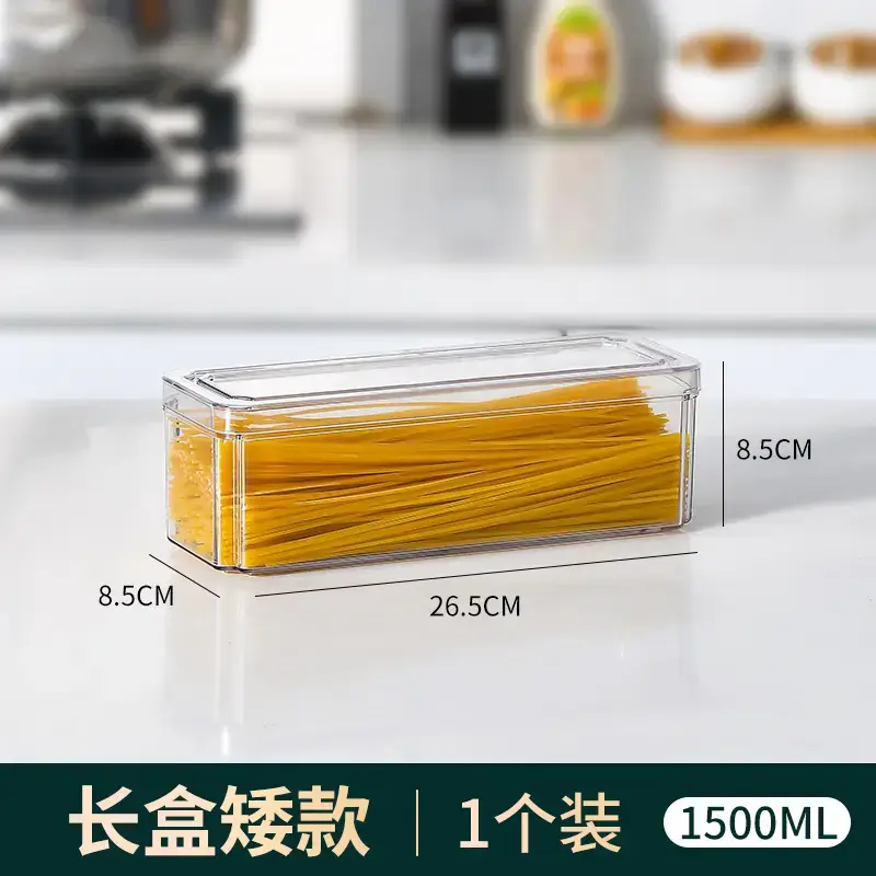 Refrigerator Storage Box with Lid for Crisper Food - Image 5