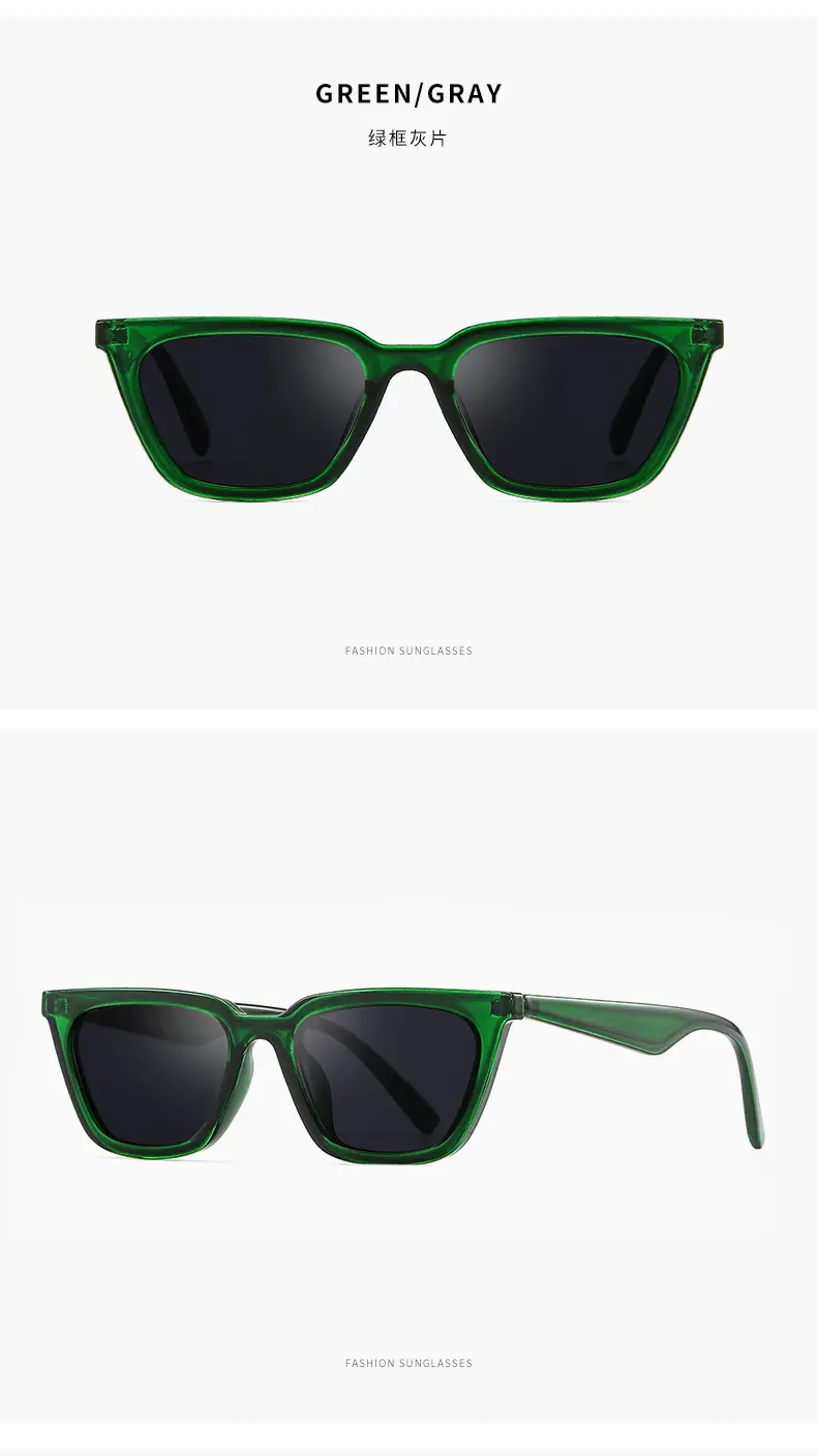 Women's Cat's Eye Sunglasses Red Riding Book Style — feature 34