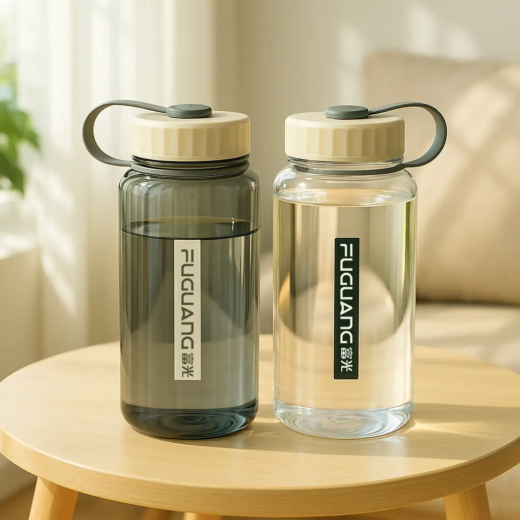 Fuguang Plastic Water Cup 800ml Grey — feature 12