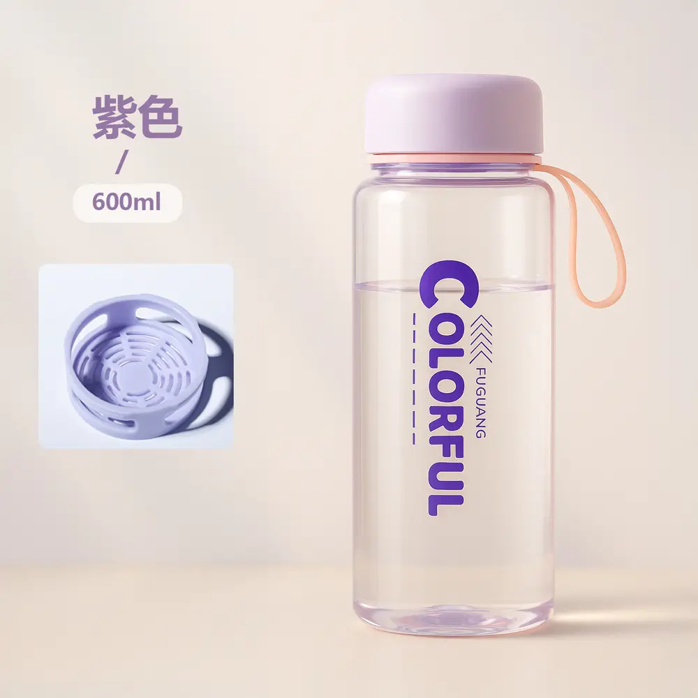 Fuguang Plastic Water Cup 800ml Grey - Image 8